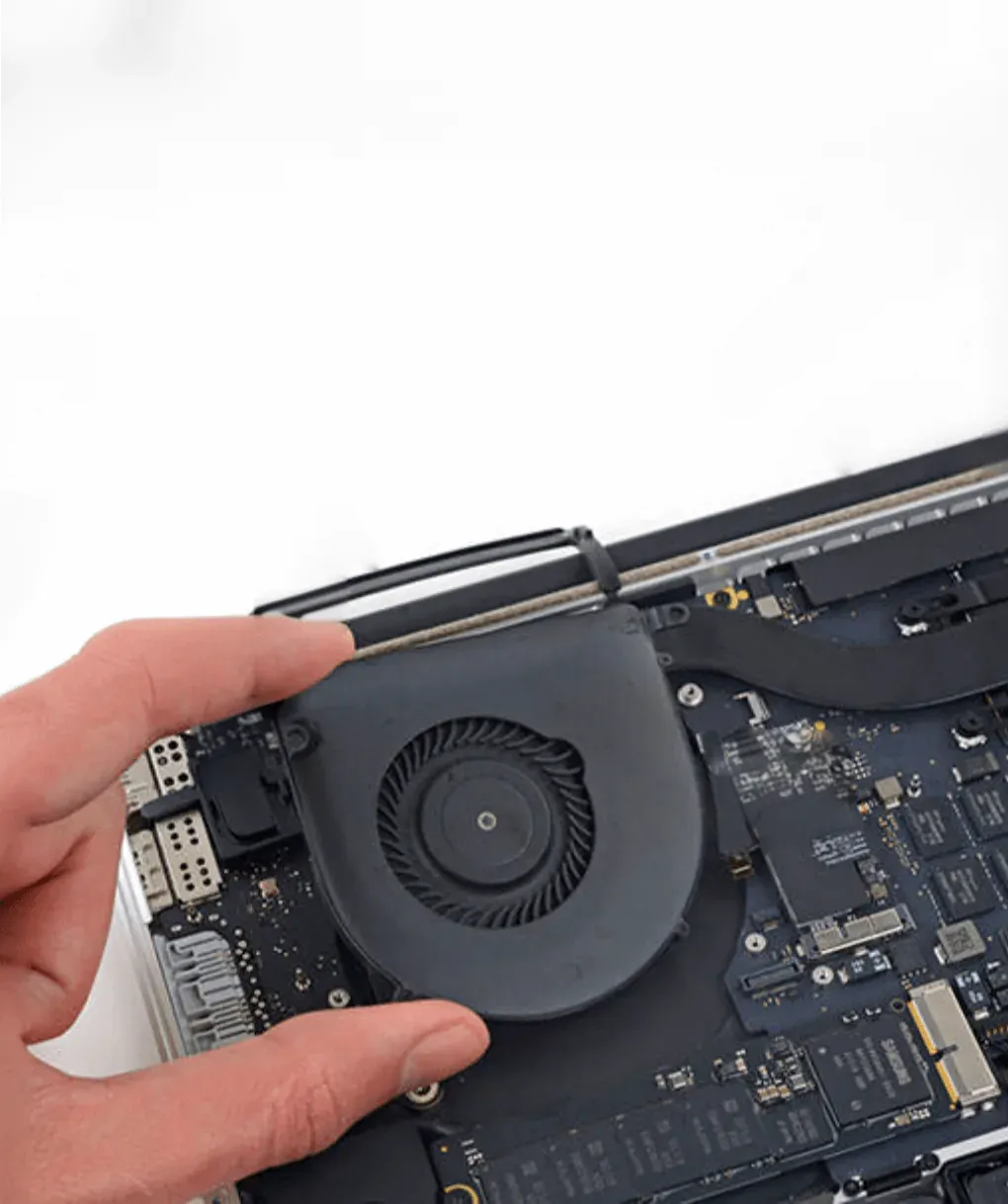 Замена куллера MacBook