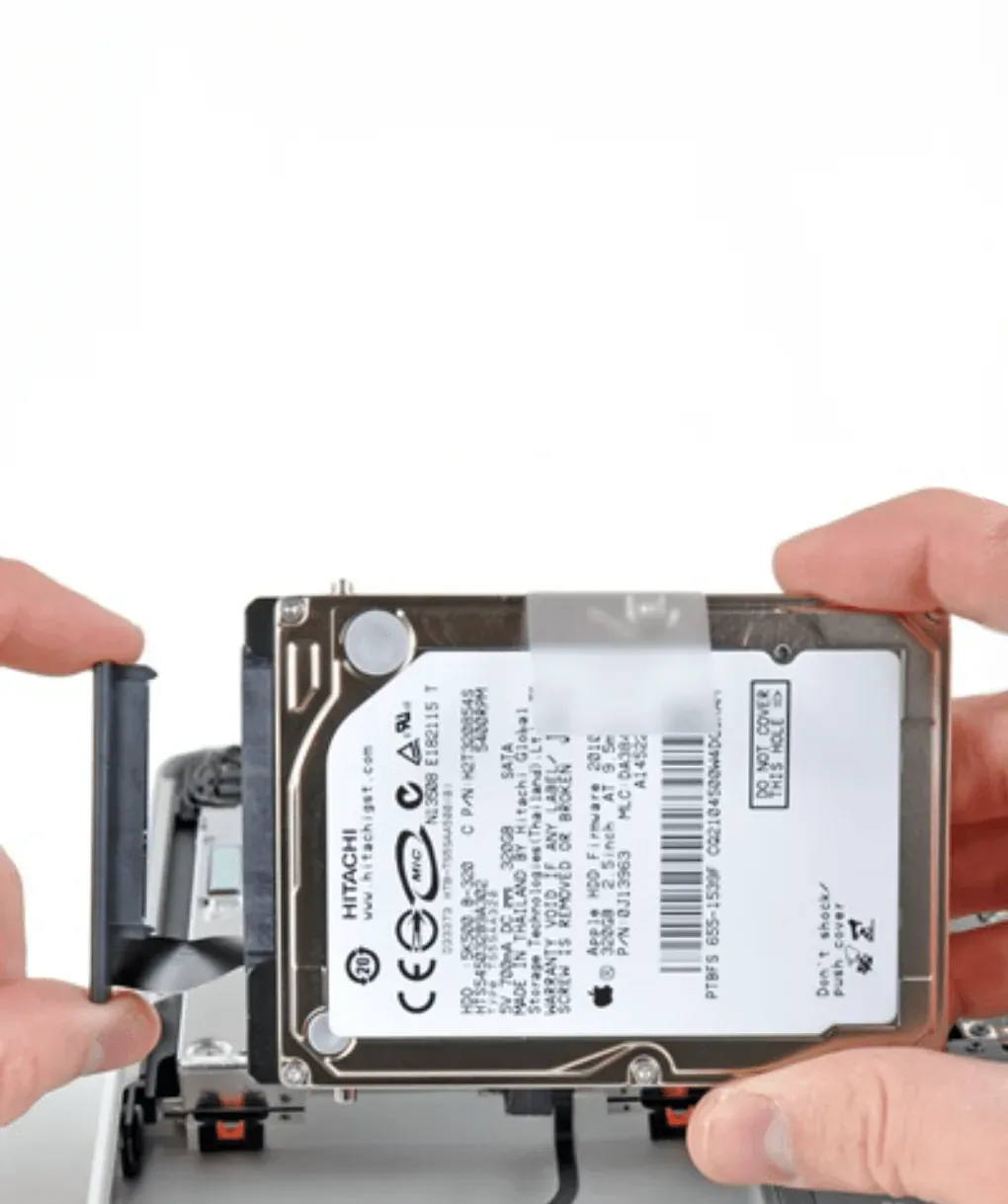 Замена HDD MacBook