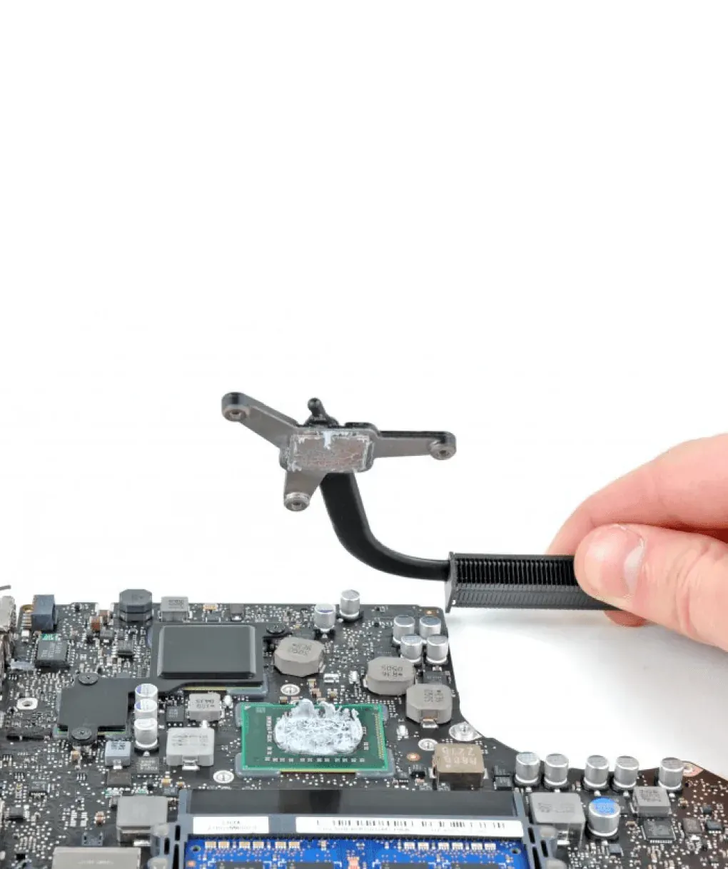 Замена системы охлаждения MacBook